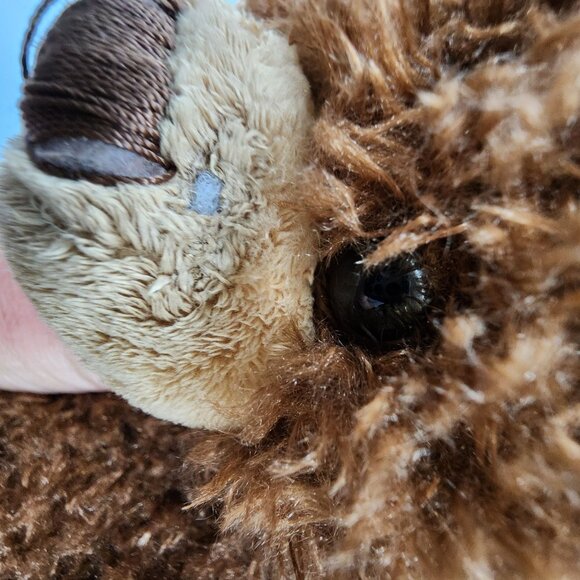 Harry Potter Build-A-Bear Workshop Brown Teddy Bear Plush With Hogwarts & Logo P - Picture 4 of 6